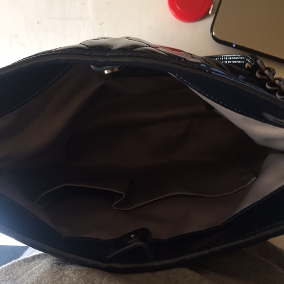 Navy Patent Coach Purse & Wallet Set - Picture 2 of 7